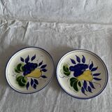 pair of dessert plates