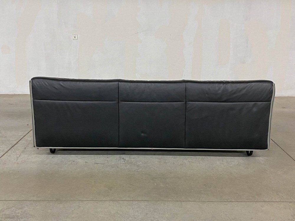 Canapé en cuir Heli par Otto Zapf pour Knoll, années 1980