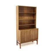 Bibliothèque scandinave en palissandre, Suède, 1960