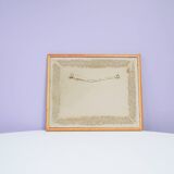 Vintage gold frame with ducks