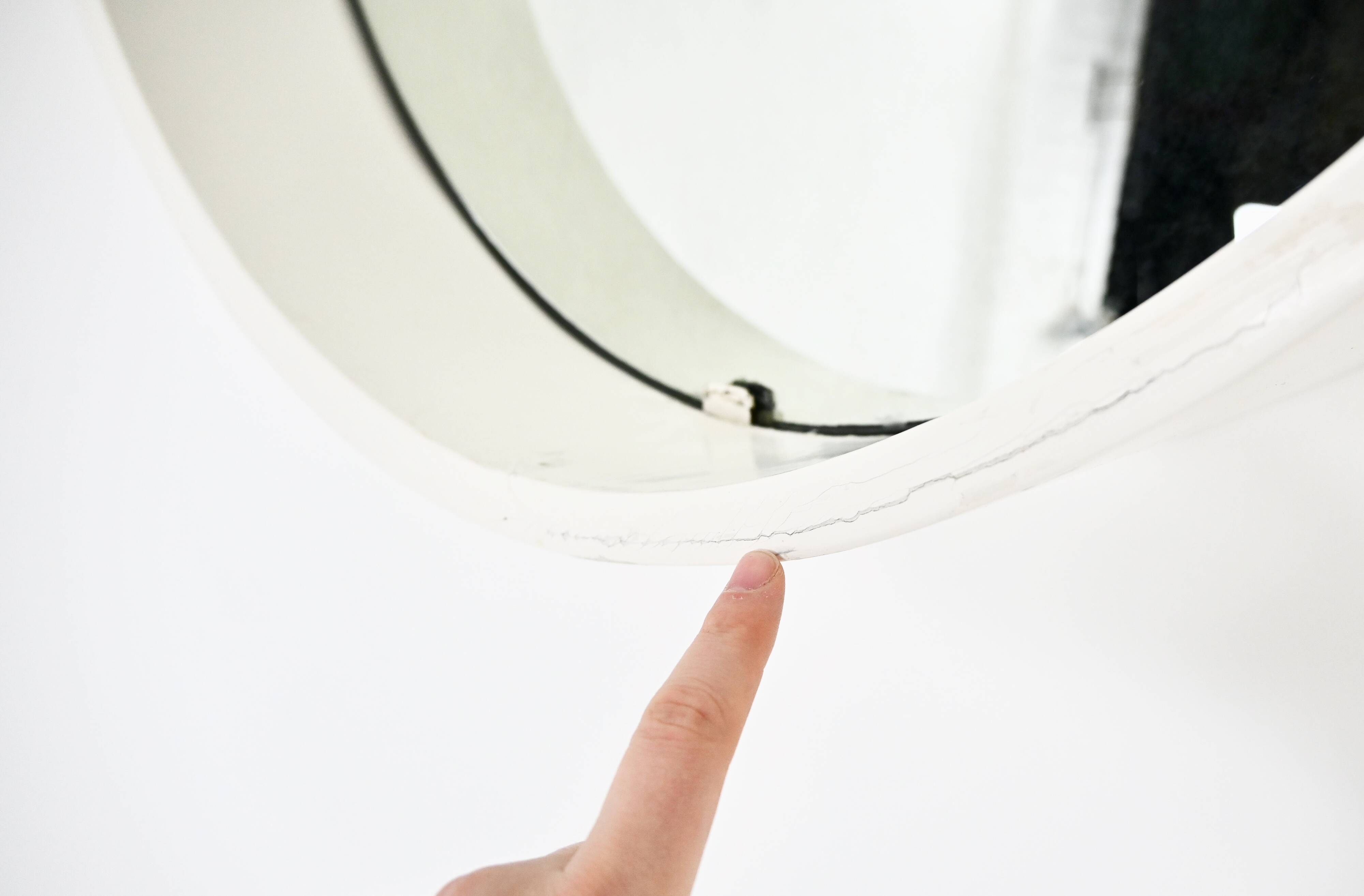 Pair of Italian mirrors, 1970s