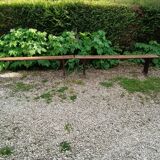 A pair of old benches