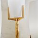 Pair of wall lights by Maison Arlus by Felix Agostini in bronze.