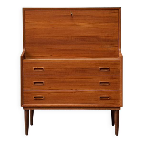 Secrétaire/bureau, Danemark années 1960/1970, moderne du milieu du siècle, vintage