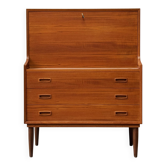 Secretary/desk, Denmark 1960s/1970s, mid-century modern, vintage