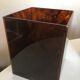 1970 Pompidou era lucite paper basket