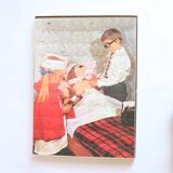 Vintage Jigsaw puzzle Poor Teddy by Arrow games, 1960s