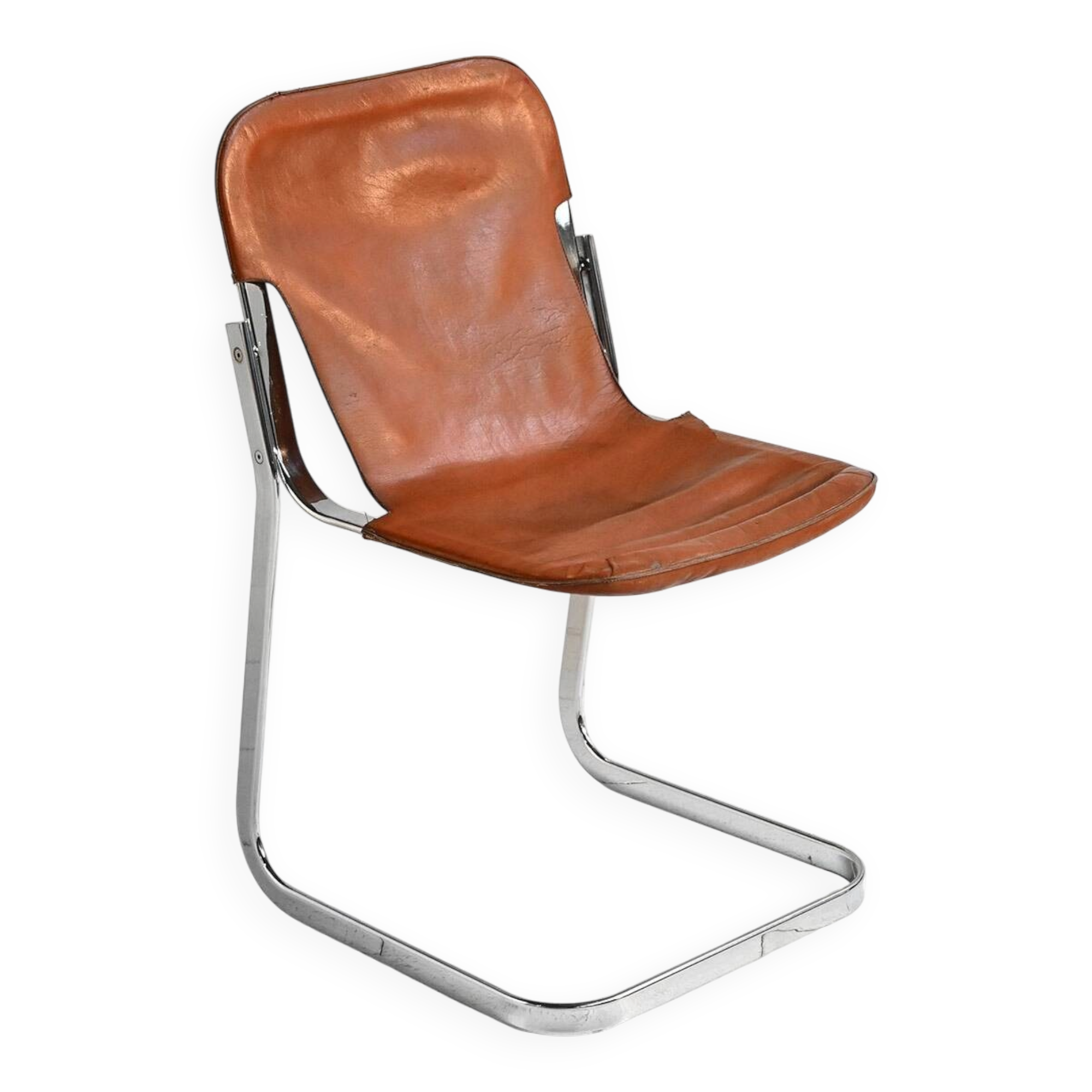 Chair attributed to Willy Rizzo for Cidue 1970s