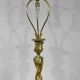 Lampe en Bronze Doré, Art Nouveau – Fin XIXe