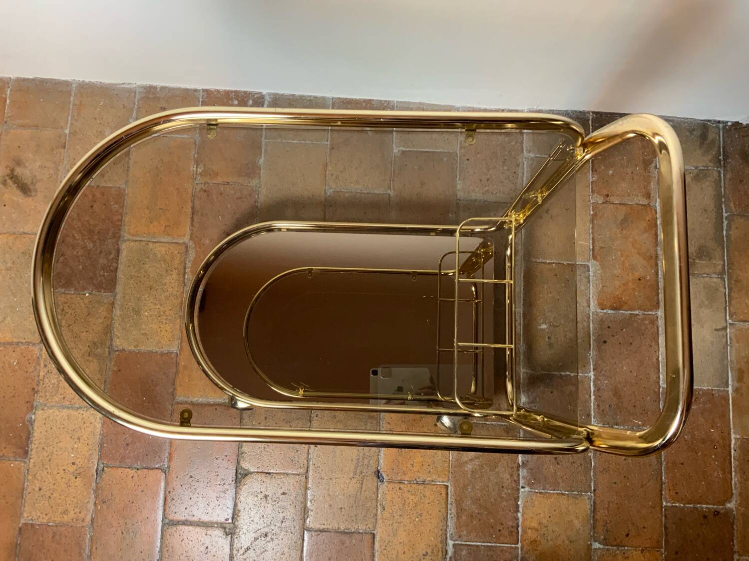 Vintage 70s serving cart