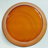 Duralex vintage amber glass bowl