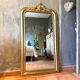 Miroir Louis-Philippe doré, XIXème