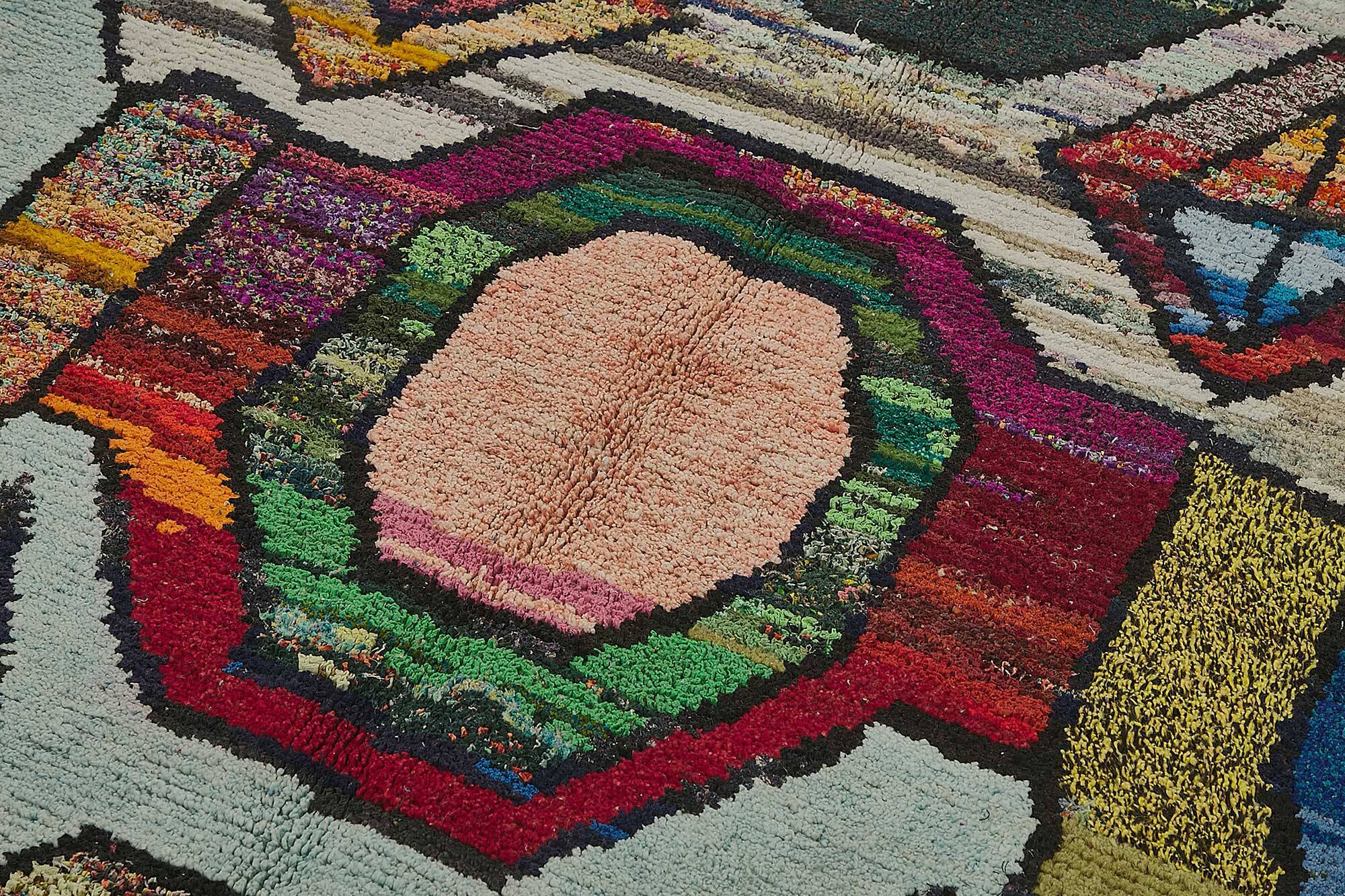 Handwoven Turkish Recycled Boho Rug 170 cm x 240 cm
