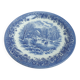Round plate by Churchill in English porcelain.