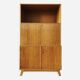 Very nice vintage wooden secretary, in a retro 60s/70s style, on