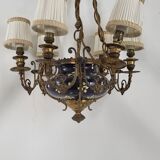 Napoleon III chandelier with 6 arms of light
