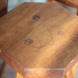Bar stool X 3, wooden stool, brutalist stool, high stool, die