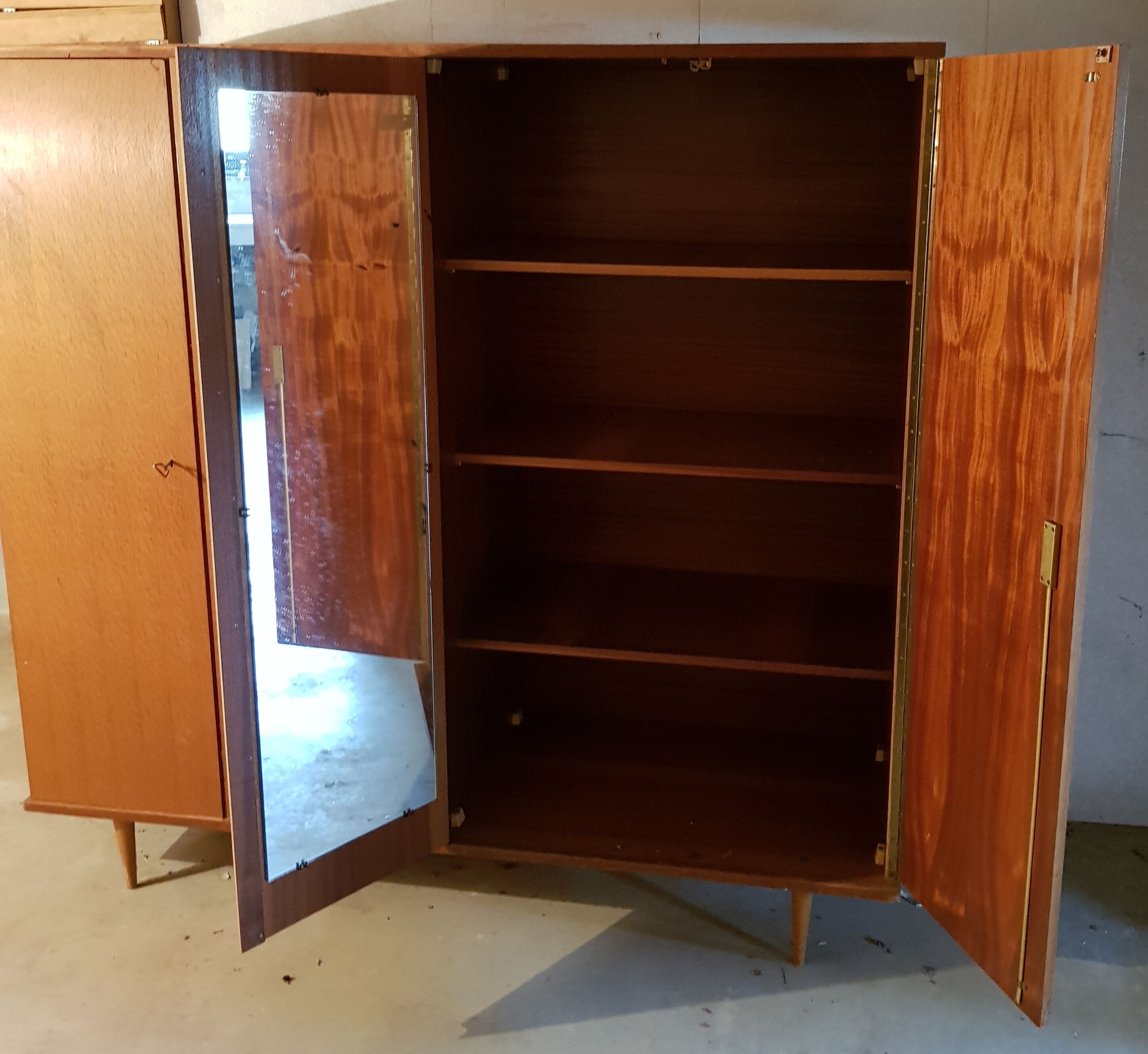 Scandinavian style wardrobe 1960