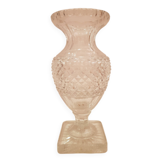 Baccarat - Large crystal pineapple vase