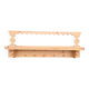 Antique carved wooden wall shelf