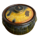 Glazed terracotta candy dish