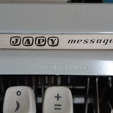 Japy message functional portable typewriter