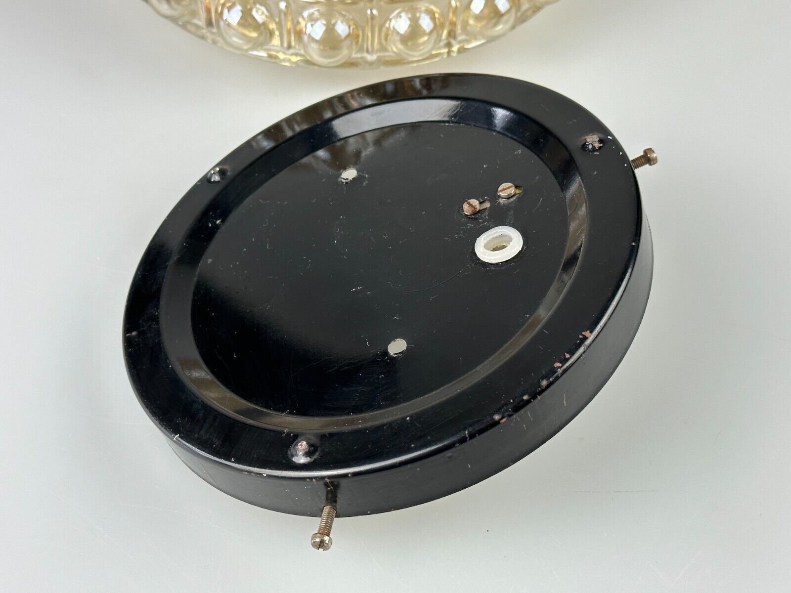 60s 70s Plafoniere Ceiling Lamp or Wall Lamp Bubble Glass Space Age Design