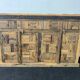 Buffet en patchwokrd de bois