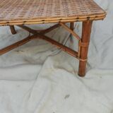 Rattan coffee table