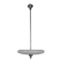 Art Deco pendant lamp with cloudy glass bowl, 1930s