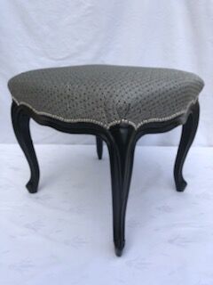 Old stool, piano bench, Louis XV style