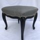 Old stool, piano bench, Louis XV style