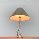 Mid-century German Tiffany glass table lamp by Ingo Maurer, 1960s.
