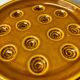 Set of 6 snail ceramic plates
