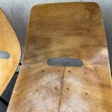 Tonneau chair by Pierre Guariche for Steiner - set of 4 pieces