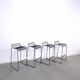 Set 4 x Zwarte HAY barkruk, Hee Welling