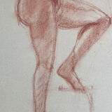 Female nude drawing
