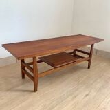 Scandinavian teak coffee table, 1960
