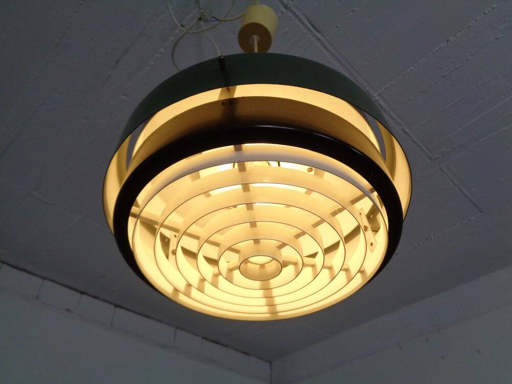 Pendant lamp by Jo Hammerborg for Fog & Mørup, Denmark, 1960s.