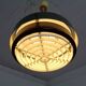 Pendant lamp by Jo Hammerborg for Fog & Mørup, Denmark, 1960s.