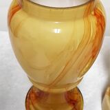 Pair of glass vases
