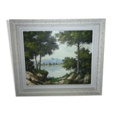 Tableau d'un paysage