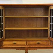 Vintage Danish 1960s modern oak cabinet in the style of Henning Kjærnulf