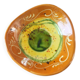 Vintage ceramic pocket emptier signed