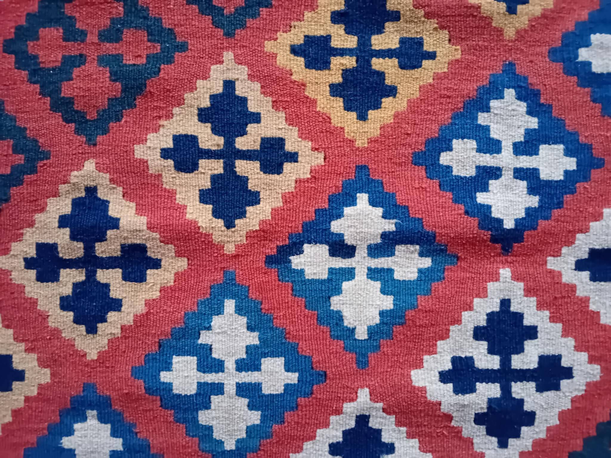 Handmade Afghan Kilim 185x127cm
