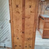 Wooden wardrobe