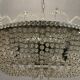 Italian Crystal Beaded Chandelier, 1960s