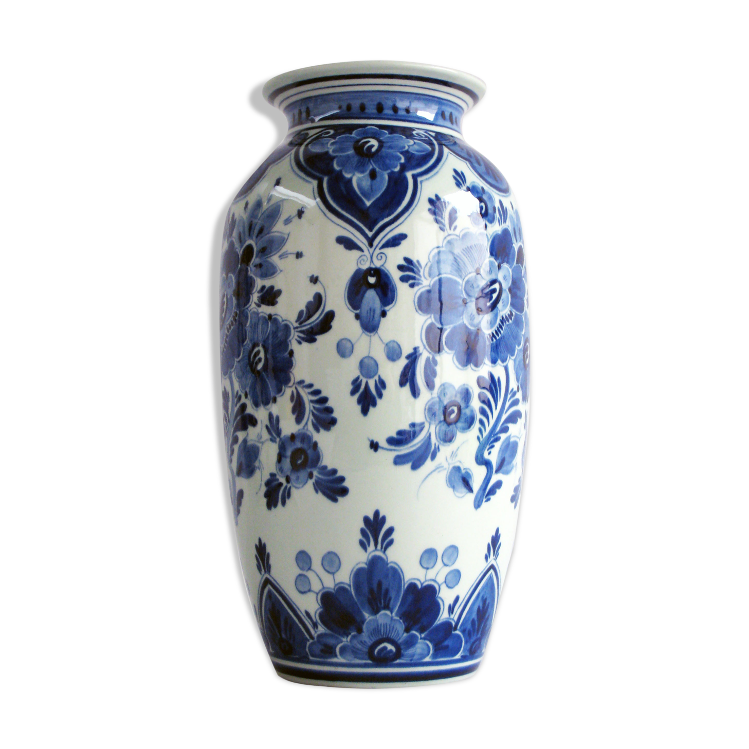 Ceramic vase Delft blauw