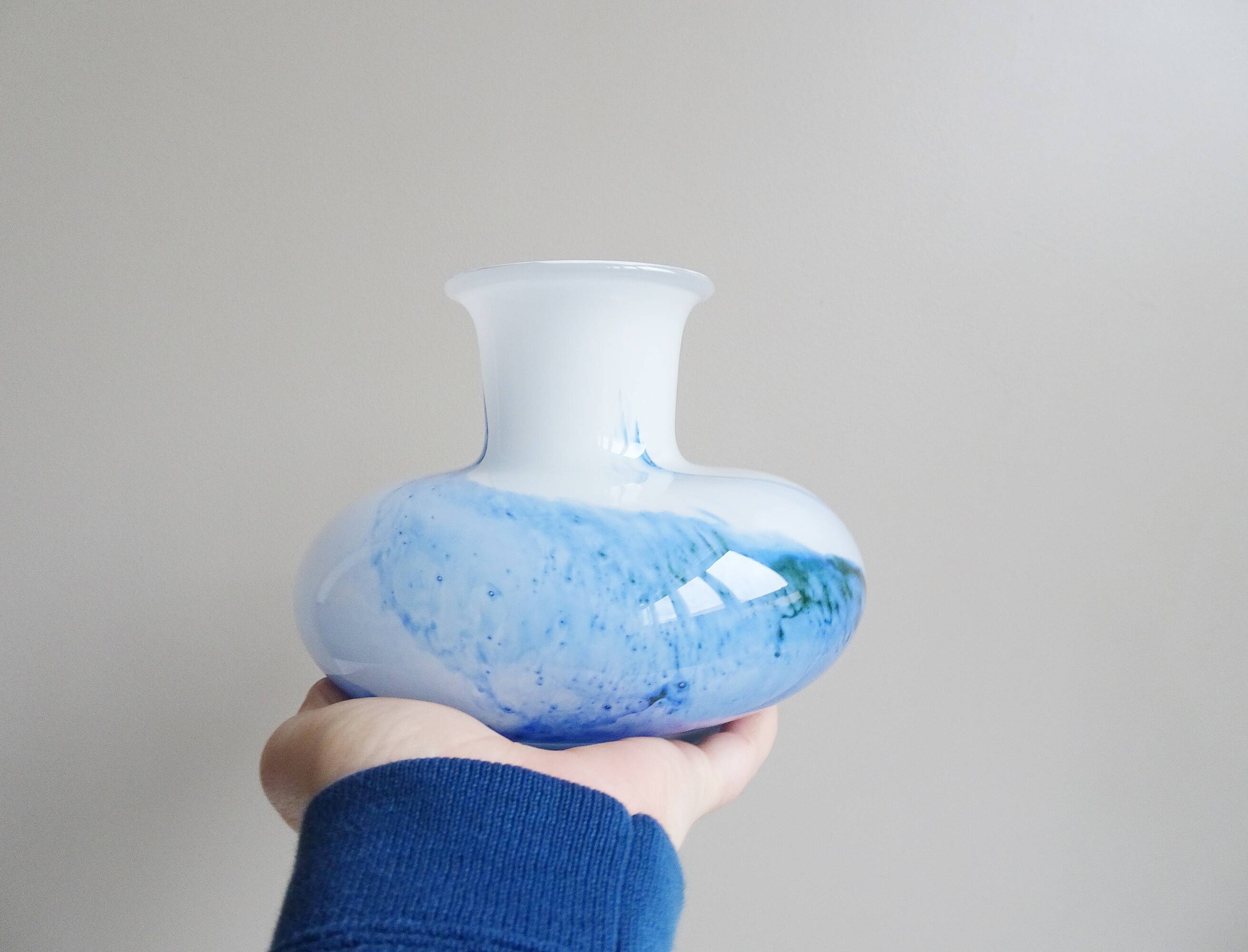 Glass vase Michelangelo