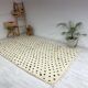 Handmade wool berber rug 276 x 157 cm